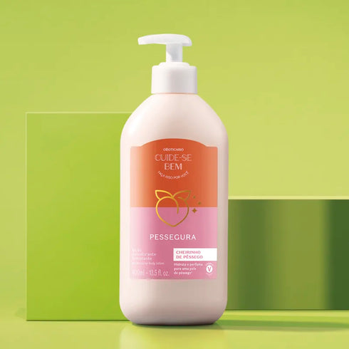 O Boticário Cuide-se Bem Pessegura Moisturizing Body Lotion 400ml